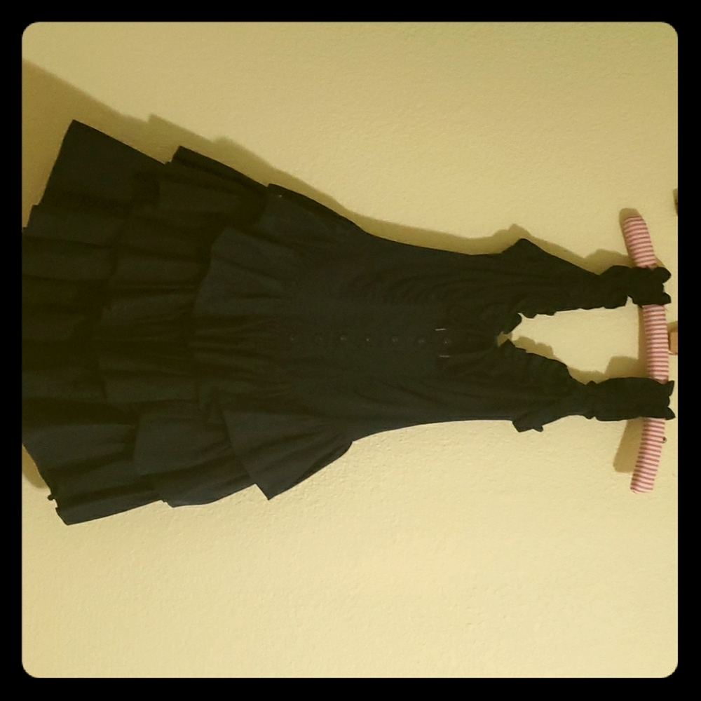 Navy blue dress